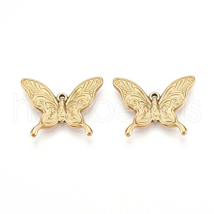 304 Stainless Steel Pendants STAS-N109-50G-1