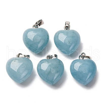 Natural Aquamarine Pendants G-I311-A42-P-1