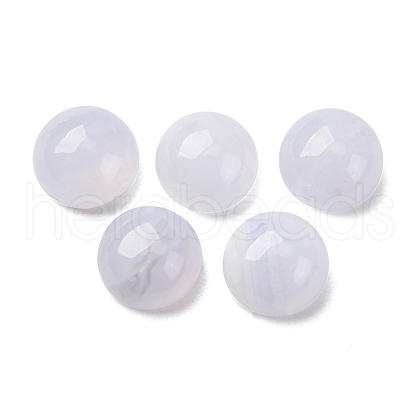 Natural Blue Lace Agate Cabochons G-O185-01G-02-1