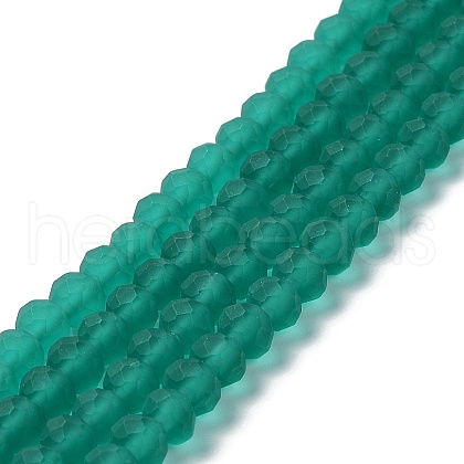 Transparent Glass Beads Strands EGLA-A044-T1mm-MD18-1