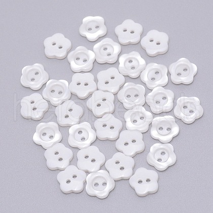 Resin Button RESI-WH0024-53-1