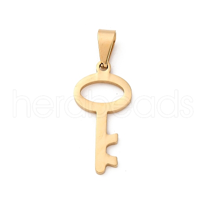 201 Stainless Steel Pendants STAS-C130-10G-1