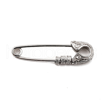 925 Sterling Silver Emanuele Bicocchi Safety Pins JEWB-Q050-01AS-1