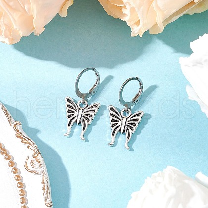 304 Stainless Steel Hoop Earrings EJEW-JE06421-1