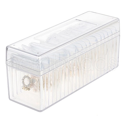 Rectangle Acrylic Jewelry Organizer Storage Boxes PW-WG6545E-07-1