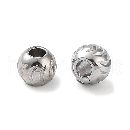 303 Stainless Steel Beads STAS-Q302-01C-P-1