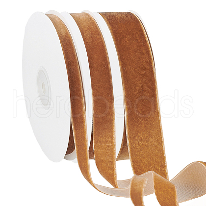   3 Rolls 3 Styles Single Face Velvet Ribbon OCOR-PH0002-87A-1