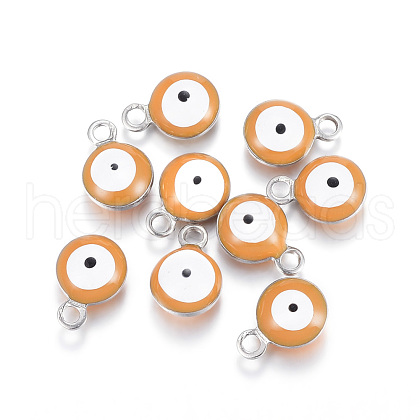 304 Stainless Steel Enamel Charms STAS-G122-24G-1