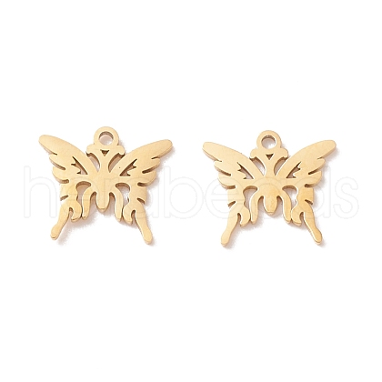 304 Stainless Steel Pendants STAS-E159-03G-1