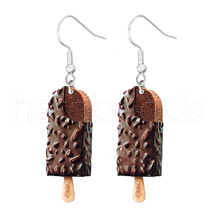 Acrylic Food Model Dangle Earrings PW-WG51A76-17-1