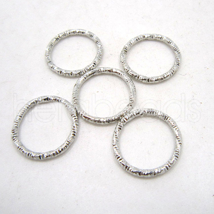 Iron Textured Jump Rings IFIN-D086-01-P-1
