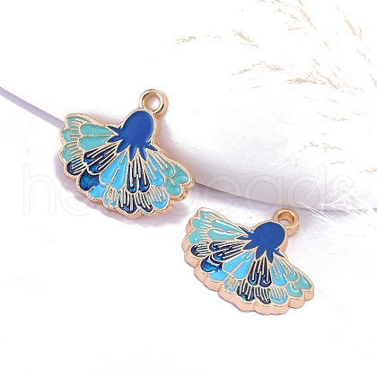 Bohemia Style Alloy Enamel Pendants PW-WG97A30-05-1