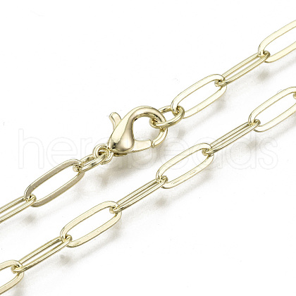 Brass Paperclip Chains MAK-S072-11A-14KC-1