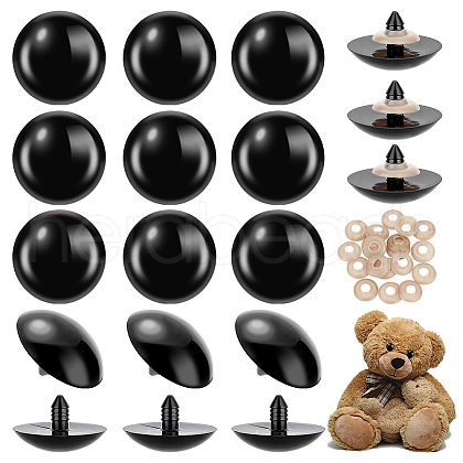 Resin Doll Craft Eyes DOLL-WH0001-14E-01-1