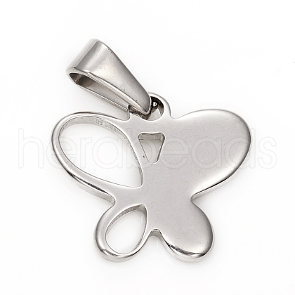 Tarnish Resistant 304 Stainless Steel Pendants X-STAS-I136-20P-1