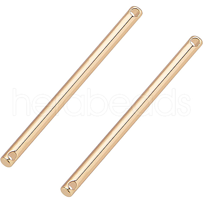 Brass Links Connectors KK-BC0006-52G-1