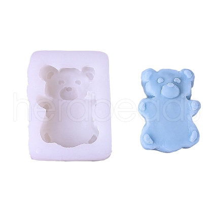 Bread Bear DIY Candle Silicone Molds PW-WG659CD-01-1