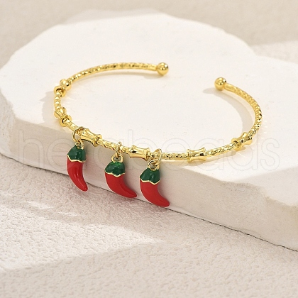 Cute and Sweet Brass Cuff Bangles EC0597-4-1
