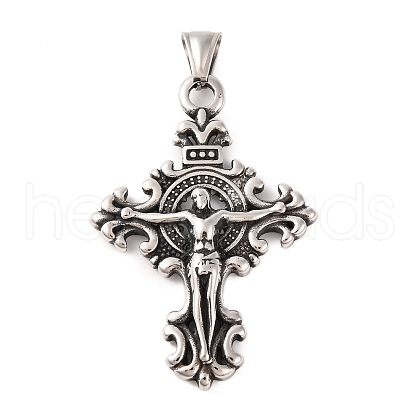 316 Surgical Stainless Steel Big Pendants STAS-Z073-44AS-1