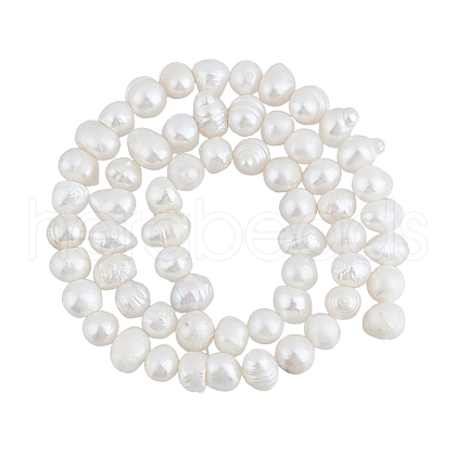 FIBLOOM 1 Strand Natural Cultured Freshwater Pearl Beads Strands PEAR-FI0001-13-1
