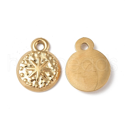 Ion Plating(IP) 304 Stainless Steel Charms STAS-C066-33G-1