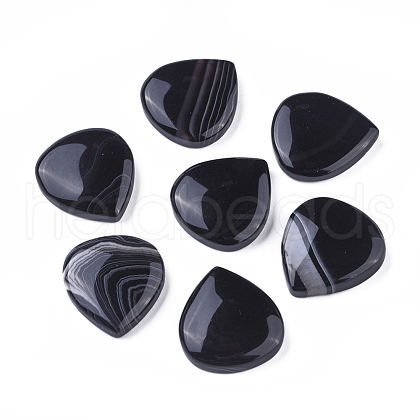 Natural Banded Agate/Striped Agate Beads G-G790-07-1