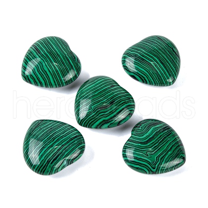 Mother's Day Gifts Synthetic Malachite Healing Stones G-G020-01V-1