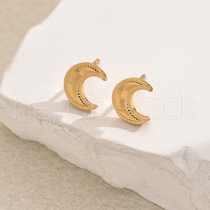 Brass Stud Earrings QK5230-5-1