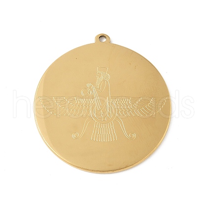 304 Stainless Steel Pendants STAS-G355-11G-1