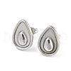 Non-Tarnish 304 Stainless Steel Stud Earrings EJEW-I290-03P-1