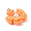 Glass Seed Beaded Daisy Pendants PALLOY-MZ00462-02-3