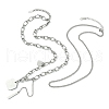 304 Stainless Steel Chain Necklaces NJEW-M078-12G-2