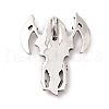 Tibetan Style 304 Stainless Steel Pendants STAS-P305-21AS-3