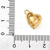 304 Stainless Steel Rhinestone Pendants STAS-M110-19G-4