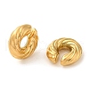 304 Stainless Steel Ear Cuff Findings STAS-O006-07E-G-2