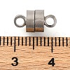 Rack Plating Brass Magnetic Clasps KK-Z070-16P-3
