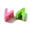 UV Plating Opaque Acrylic Beads SACR-Z007-01V-2