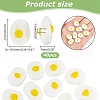 ARRICRAFT 60pcs Lampwork Beads LAMP-AR0001-34B-2
