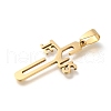 201 Stainless Steel Pendants STAS-R132-01G-06-2