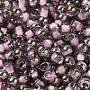 Transparent Inside Colours Glass Seed Beads SEED-H002-A-C209-3