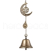 Iron Bell Pendant Decoration HJEW-JM02486-1