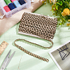 10M Polyester Metallic Braided Lace Trim DIY-WH0491-44D-4