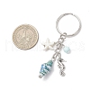 Handmade Porcelain Keychains KEYC-JKC01254-3