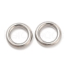 Non-Tarnish 304 Stainless Steel Linking Rings X-STAS-D246-01A-05P-2