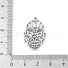 304 Stainless Steel Pendants STAS-U041-02P-3