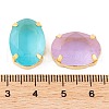 Oval Sew on Rhinestone GLAA-K069-06B-G-3