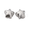 304 Stainless Steel Beads STAS-C128-01A-P-2