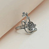 Rose Alloy Finger Rings FS-WGB1360-03-2