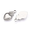 304 Stainless Steel Pendants STAS-T065-26B-P-2