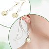 Fingerinspire 30Pcs 3 Colors Environmental Protection Electroplating Brass Pendants KK-FG0001-05-6